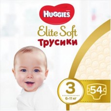 Підгузок Huggies Elite Soft Pants M размер 3 (6-11 кг) Mega 54 шт (5029053546995) Підгузок Huggies Elite Soft Pants M размер 3 (6-11 кг) Mega 54 шт (5029053546995)