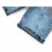 Шорты A-Yugi джинсовые на резинке (2757-128B-blue)