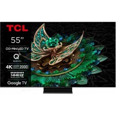 Телевізор 55" TCL MiniLED 4K 144Hz Smart Google TV Titan ONKYO sound Телевізор 55" TCL MiniLED 4K 144Hz Smart Google TV Titan ONKYO sound