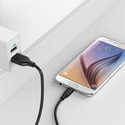 Дата кабель USB 2.0 AM to Micro 5P 0.9m V3 Powerline Space Gray Anker (A8132H11/A8132G11)