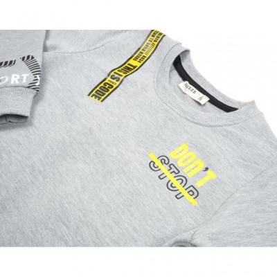 Набір дитячого одягу Breeze "DON’T STOP" (13313-110B-gray)