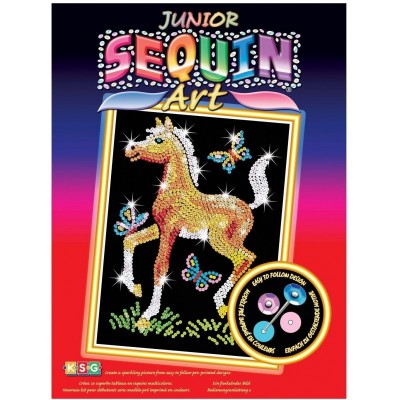 Набір для творчості Sequin Art RED Конячка Фрея SA0905
