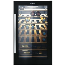 Холодильник Candy для вина, 84.5x49х55, холод.відд.-118л, зон - 1, бут-41, ST, дисплей, чорний Холодильник Candy для вина, 84.5x49х55, холод.відд.-118л, зон - 1, бут-41, ST, дисплей, чорний