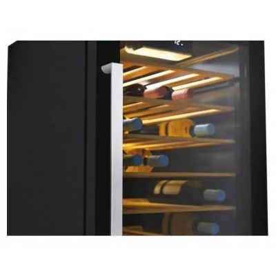 Холодильник Candy для вина, 84.5x49х55, холод.відд.-118л, зон - 1, бут-41, ST, дисплей, чорний