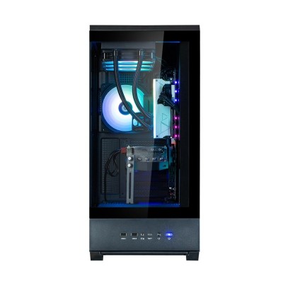 Корпус Zalman P50 DS без БЖ, 2xUSB3.0, 1xUSBType-C, 4x120мм ARGB, VGA 435мм, LCS ready, TG Side Panel, ATX, чорний