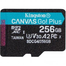 Карта пам'яті Kingston microSD 256GB C10 UHS-I U3 A2 V30 R200/W160MB/s Карта пам'яті Kingston microSD 256GB C10 UHS-I U3 A2 V30 R200/W160MB/s