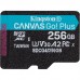 Карта пам'яті Kingston microSD  256GB C10 UHS-I U3 A2 V30 R200/W160MB/s