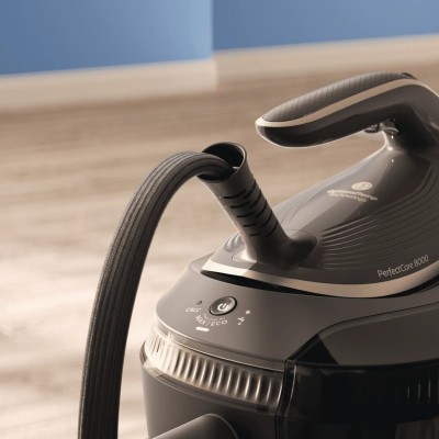 Парогенератор Philips PerfectCare 8000, 3120Вт, 1400мл, паровий удар -800гр, верт. відпарювання, нерж. сталь, чорний Парогенератор Philips PerfectCare 8000, 3120Вт, 1400мл, паровий удар -800гр, верт. відпарювання, нерж. сталь, чорний