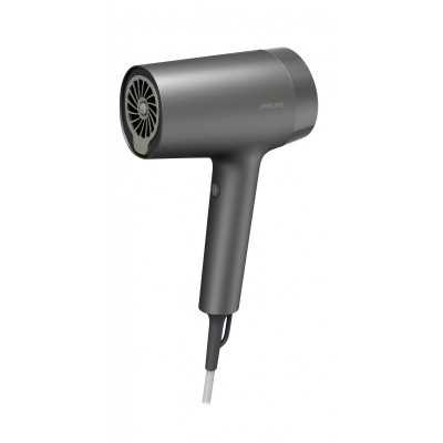 Фен Philips 7000 Series, 1800Вт, 4 режими, DC Motor, дифузор, іоніз-я, хол. обдув,сірий
