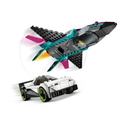 Конструктор LEGO City Реактивний літак проти автомобіля