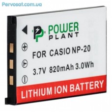 Акумулятор до фото/відео PowerPlant Casio NP-20 (DV00DV1042) Акумулятор до фото/відео PowerPlant Casio NP-20 (DV00DV1042)