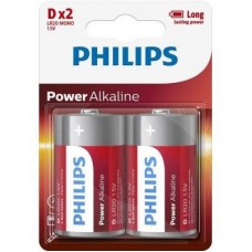 Батарейка PHILIPS D LR20 Power Alkaline * 2 (LR20P2B/10) Батарейка PHILIPS D LR20 Power Alkaline * 2 (LR20P2B/10)