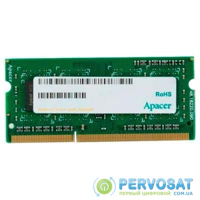 Модуль памяти для ноутбука SoDIMM DDR3L 4GB 1600 MHz Apacer (DV.04G2K.HAM)