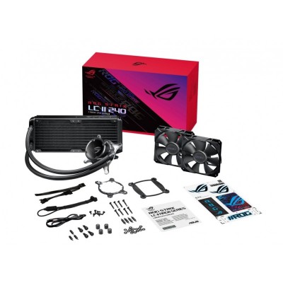 Система рідинного охолодження ASUS ROG STRIX LC II 240 Intel LGA 1700, 1200, 115x, 2011, 2011-3, 2066 AMD AM4, TR4