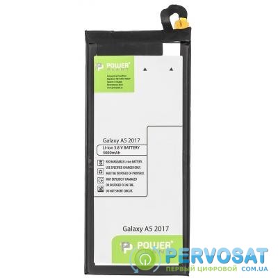 Аккумуляторная батарея для телефона PowerPlant Samsung Galaxy A5 2017 (EB-BA520ABE) 3000mAh (SM170395)