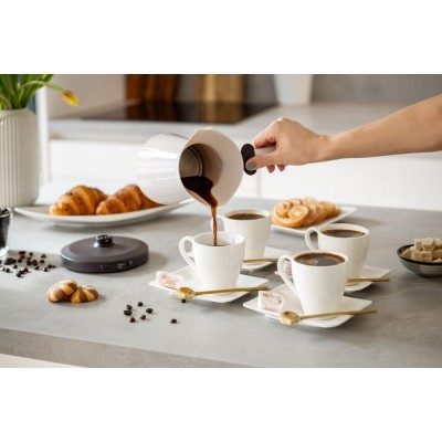 Кавоварка Gorenje електротурка 0.35л, мелена, на 2 чашки, бежевий