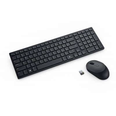 Клавіатура Dell Pro Compact Silent Keyboard and Mouse - KM555 - Ukrainian