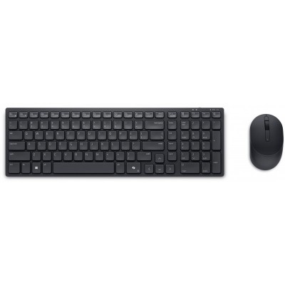 Клавіатура Dell Pro Compact Silent Keyboard and Mouse - KM555 - Ukrainian