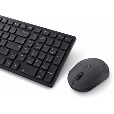 Клавіатура Dell Pro Compact Silent Keyboard and Mouse - KM555 - Ukrainian