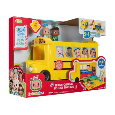 Ігровий набір CoComelon Vehicle Шкільний автобус трансформер, світло, звук Ігровий набір CoComelon Vehicle Шкільний автобус трансформер, світло, звук