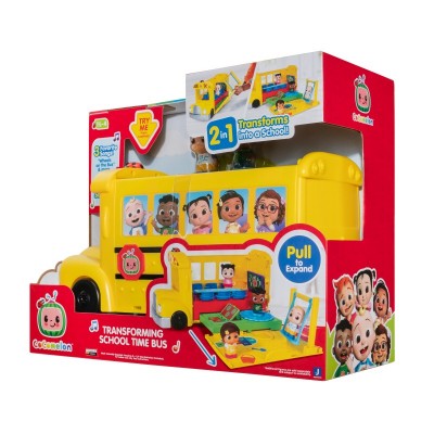 Ігровий набір CoComelon Vehicle Шкільний автобус трансформер, світло, звук Ігровий набір CoComelon Vehicle Шкільний автобус трансформер, світло, звук