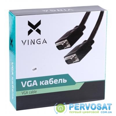 Кабель мультимедийный Vinga VGA 10.0m (VGA03-10.0)