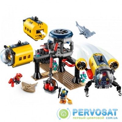 Конструктор LEGO City Океан: исследовательская база 497 деталей (60265)