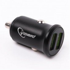 Зарядний пристрій GEMBIRD 3А black (MP3A-UC-CAR10) Зарядний пристрій GEMBIRD 3А black (MP3A-UC-CAR10)