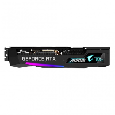 Видеокарта Gigabyte GeForce RTX3070 8Gb AORUS MASTER 2.0 LHR (GV-N3070AORUS M-8GD 2.0)