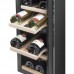 Холодильник Philco для вина, 85х29.5х57, холод.відд.-47л, зон - 2, бут-17, диспл, підсвітка, чорний