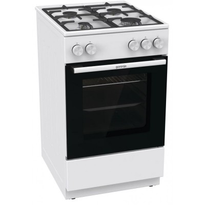 Плита Gorenje газова, 70л, 50x60см, чавун, білий