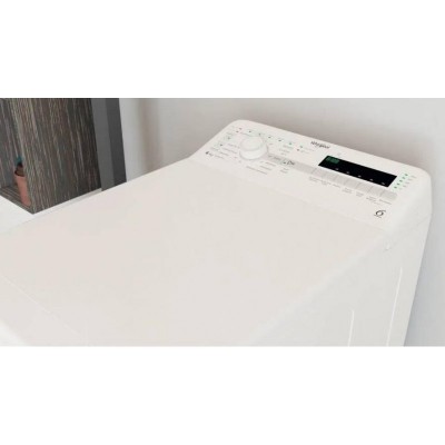 Пральна машина Whirlpool вертикальна, 6кг, 1000, C, 60см, дисплей, білий