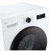 Пральна машина LG фронтальна, 7кг, 1200, A, 44см, дисплей, пара, інвертор, білий