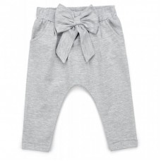 Штани дитячі Breeze з бантом (10704-92G-gray) Штани дитячі Breeze з бантом (10704-92G-gray)