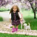 LORI Кукла (15 см) Гиа c собачкой Далматинец