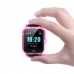 Телефон-годинник з GPS трекером GOGPS T01 Термометр рожеві