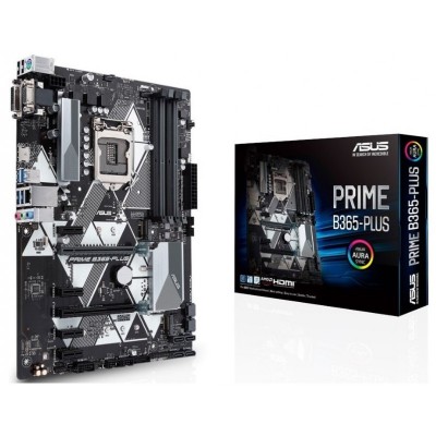 Материнcька плата ASUS PRIME_B365-PLUS s1151 B365 4xDDR4 HDMI-DVI-VGA M.2 Socket 3 6xGPU Mining ATX
