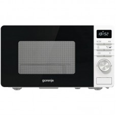 Мікрохвильова піч Gorenje, 20л, електр. керув., 800Вт, дисплей, білий Мікрохвильова піч Gorenje, 20л, електр. керув., 800Вт, дисплей, білий