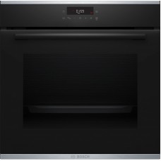 Духова шафа Bosch електрична, 71л, A, дисплей, конвекція, піроліз, чорний Духова шафа Bosch електрична, 71л, A, дисплей, конвекція, піроліз, чорний