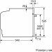 Духова шафа Bosch електрична, 71л, A, дисплей, конвекція, піроліз, чорний