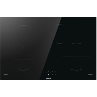 Варильна поверхня Gorenje індукційна, 80см, PowerBoost, TouchControl, поєднання конфорок, чорний