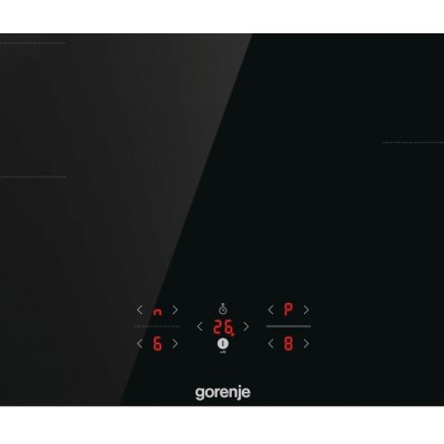 Варильна поверхня Gorenje індукційна, 80см, PowerBoost, TouchControl, поєднання конфорок, чорний