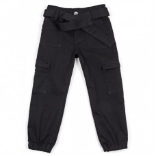 Штани дитячі Breeze з накладними кишенями (OZ-19827-152G-black) Штани дитячі Breeze з накладними кишенями (OZ-19827-152G-black)