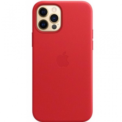 Чехол для моб. телефона Apple iPhone 12 | 12 Pro Leather Case with MagSafe - (PRODUCT)RED (MHKD3ZE/A)