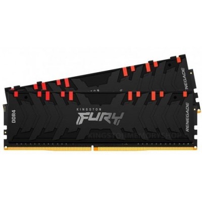 Пам'ять ПК Kingston DDR4 16GB KIT (8GBx2) 4266 FURY Renegade RGB