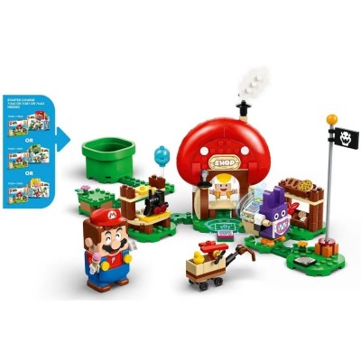 Конструктор LEGO Super Mario Nabbit у крамниці Toad. Додатковий набір