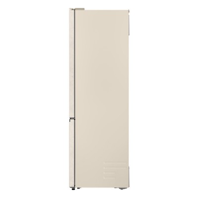 Холодильник LG з нижн. мороз., 203x60х68, холод.відд.-262л, мороз.відд.-113л, 2дв., E, NF, інв., диспл зовн., зона св-ті, бежевий