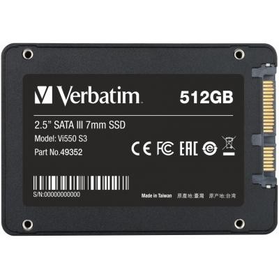 Накопитель SSD 2.5" 512GB Verbatim (49352)