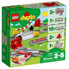 Конструктор LEGO DUPLO Town Рейки 23 деталі (10882) Конструктор LEGO DUPLO Town Рейки 23 деталі (10882)