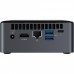 Неттоп INTEL NUC i3-10110U 2/4 2.1-4.1GHz 2xSO-DIMM G-LAN HDMI 2.0b USB-C (DP1.2) M.2 2.5&quot;HDD WF/BT